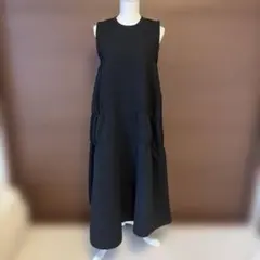 LANVIN★ロングワンピース ブラックのサムネイル