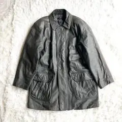 C2214 bel gusto レザージャケット　ラムレザー　本革　リアルレザー