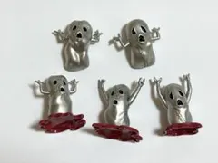 ジョジョ一番くじ　メタリカ　デスクトップマスコット/マグネット　5個セット