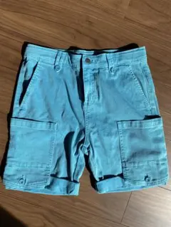 ステラマッカートニーキッズ　水色 カーゴスボン 14years