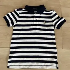 Polo Ralph Lauren ポロシャツ 3T ネイビーホワイトボーダー