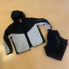 早い者勝】NIKE ナイキ テックフリース セットアップ 黒 上L下M廃盤