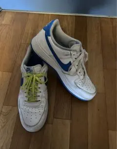 NIKEエアフォース1ロー　ホワイト　ユニバーシティーブルー　29cm