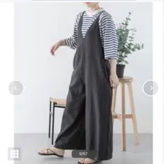 ＊アーバンリサーチドアーズ＊FORK&SPOON　コットンリネンサロペットパンツ