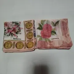 Burberrys & renoma 大判ハンカチセット