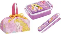 新品◆Skaterお弁当箱3点セット◆ラプンツェルディズニープリンセス箸巾着子供