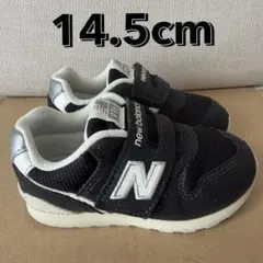ニューバランス 996 キッズスニーカー 14.5cm ブラック マジックテープ