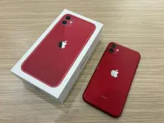 Apple iPhone 11 (PRODUCT) RED 本体64G