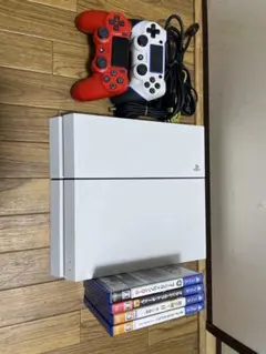 PS4 本体　1TB グラセフ5 等　ソフト4本　コントローラー2個　GTA5