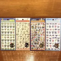 正規品　ボンボンドロップシール　ミニ ディズニー　4点　まとめ売り