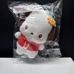 サンリオキャラクターズ当りくじ　キーカバーマスコットポチャッコ