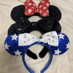 〜専用出品です〜 ミッキー・ミニー耳カチューシャ3個セット