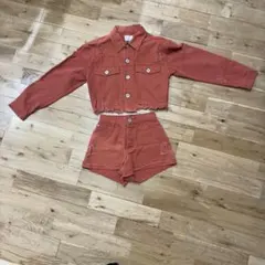 EGOIST デニムセットアップ　オレンジ