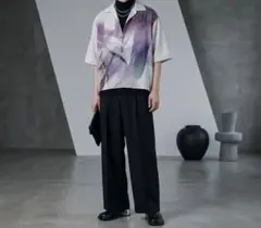 【極美品】HARE グラフィック アート切替シャツ モード