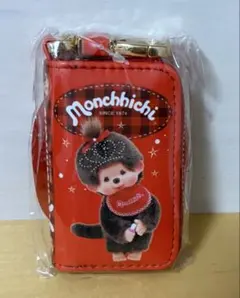 【新品未使用】モンチッチ キーケース レッド
