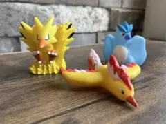 ポケモンキッズ 指人形 サンダー ファイヤー フリーザー セット 初期