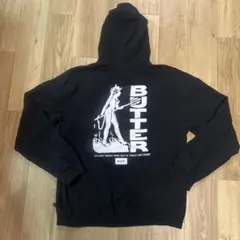 HUF BUTTER ブラックパーカー Mサイズ