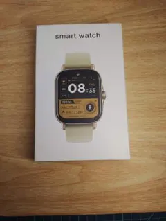 スマートウォッチ 本体 ブラック/ホワイト