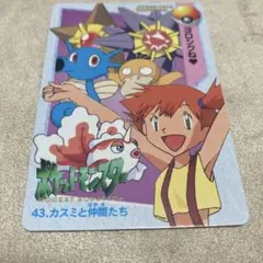 ポケモン カードダス アニメコレクション 43.カスミと仲間たち