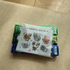 ナルミヤキャラクターズ ぷっくりシール エンジェルブルー ANGEL BLUE