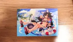 ホロライブ ポストカード　大神ミオ 誕生日記念2021 購入特典　複製サイン入り