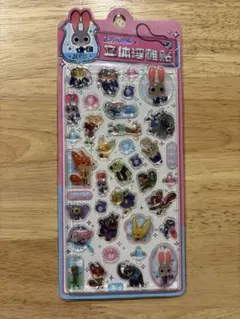 ズートピア　立体シールセット