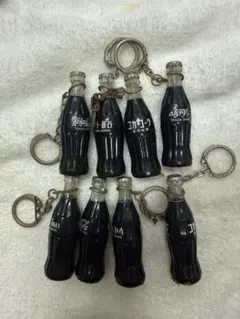 コカ・コーラ ボトルキーホルダー 8個セットのサムネイル