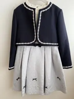 a.v.v 女の子　セレモニースーツ　2点セット　130 卒園式　入学式