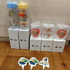 ミニオンズ ガスト コラボ ボトル グラス コップ　5点セット