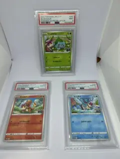 PSA10】フシギダネ ヒトカゲ ゼニガメ ポケモンGO プロモ 3連番 - メルカリ