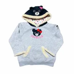 DOUBLE.B クロクマちゃん パーカー 110cm