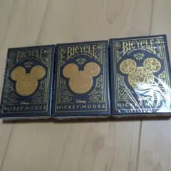Bicycle Disney Mickey Mouse　3個セット