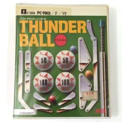NEC PC-9801 THUNDER BALL サンダーボール アスキー