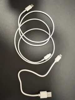 USB C-Lightingケーブル　USBケーブル