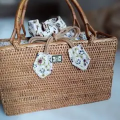 岡重　アタかごバッグ