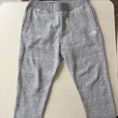 【美品】ノースフェイス ヘザースウェットパンツ グレー S NB82134