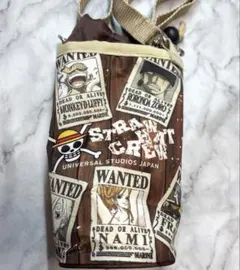 ワンピース WANTED ペットボトルホルダー　USJ
