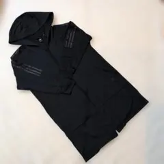 アディダス　フード付き　ロングトッパー　カーディガン　3本ライン　エアロレディ