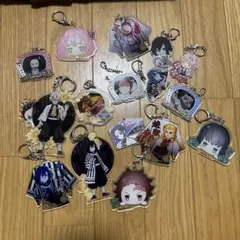 鬼滅の刃 アクリルキーホルダー 16個セット