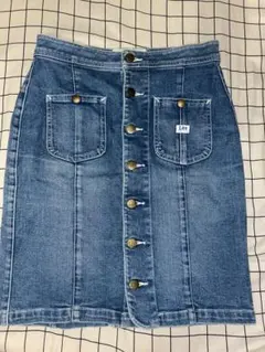 Lee デニムボタン付きスカート Mサイズ