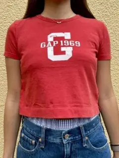 【GAP】ヴィンテージソフト クロップドTシャツ S
