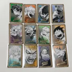 僕のヒーローアカデミア　箔押しクリアカードコレクション　12枚セット　ヒロアカ展