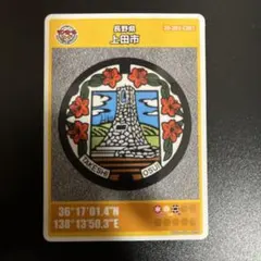 長野県 上田市 マンホールカード 第25弾 武石村