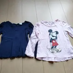 GAP　ベビー　ロンＴ　ミッキー