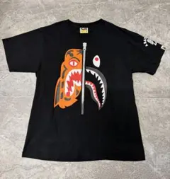 BAPE シャーク タイガー Tシャツ M A BATHING APE 正規品