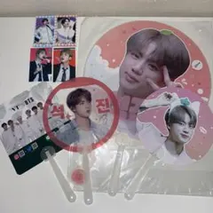 BTS JIN ジンマスタニム うちわ カード