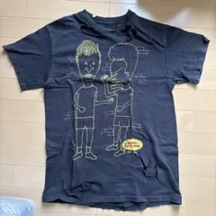 90s ビーバスアンドバットヘッド フェード Tシャツ y2k スケーター