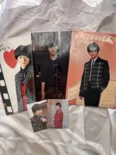 Hey!Say!JUMP 知念侑李　クリアファイル&フォトセット