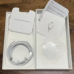 iPhone 15 純正付属品（箱・ケーブル・付属品一式 未使用）　未使用　空箱のサムネイル