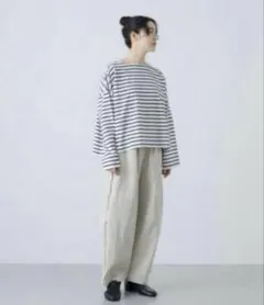 かぐれ　25年SSボリームパンツ　新品タグ付き未使用 バルーン　ブラック 2026年最新】かぐれ カラー：ブラック系 レディース カジュアルパンツ